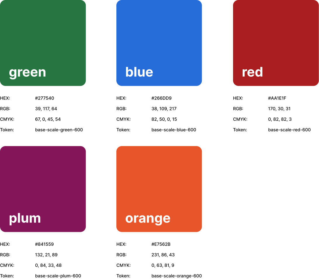 secondary colors