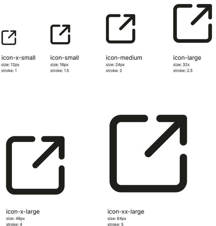 Scaling Icons